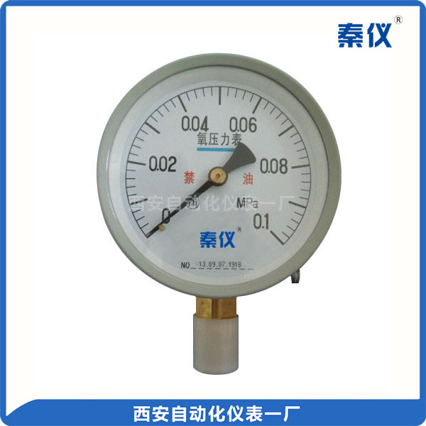 YO100氧氣壓力表